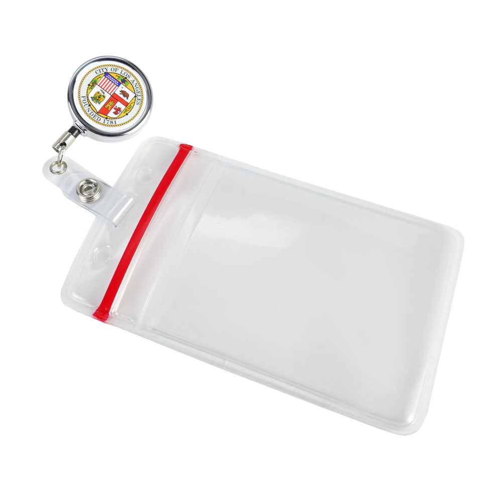 L.A. City Retractable Badge Holder |