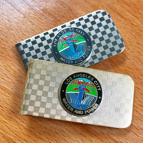 Los Angeles Dept of Water and Power Money Clip