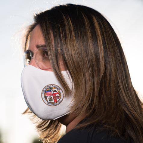 Los Angeles City Seal Mask