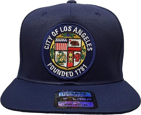L.A. City Seal Navy Blue Snapback