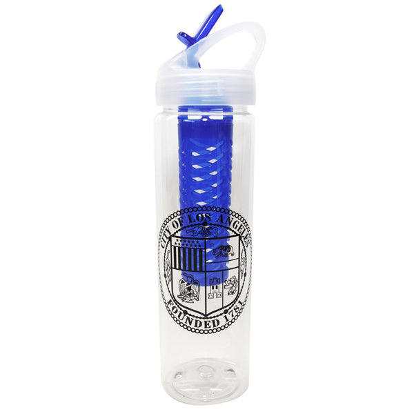 L.A. City Infuser Water Bottle | Blue - 4