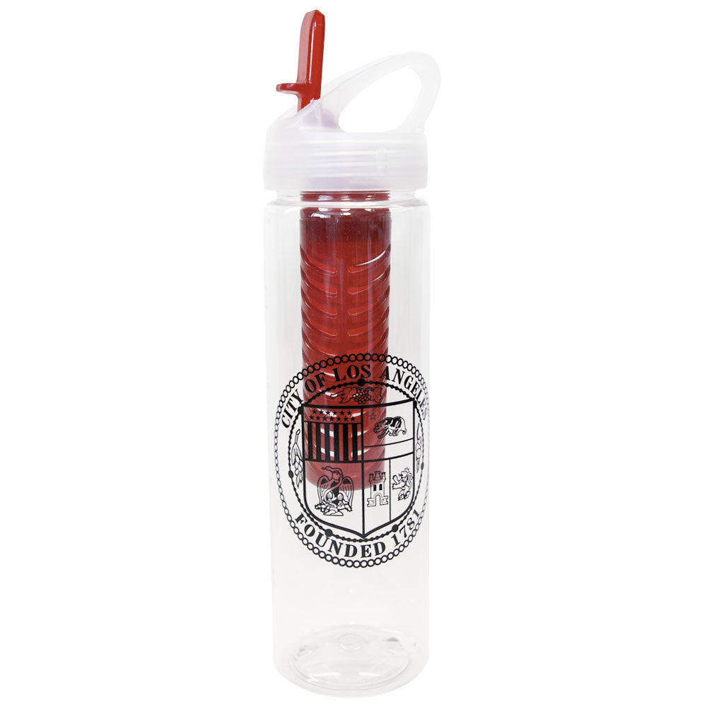L.A. City Infuser Water Bottle | Red - 2
