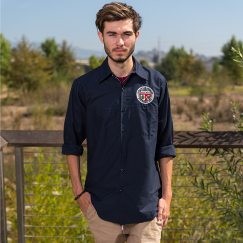 RedKap Work Shirt Embroidered City Seal Long Sleeve