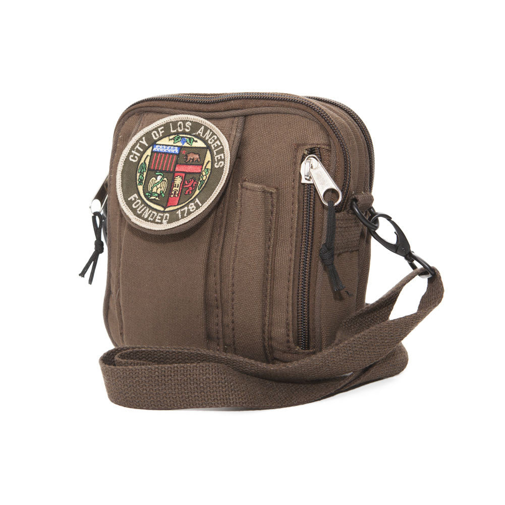 "The Side Kick" Canvas Waist Pack | Brown - 2
