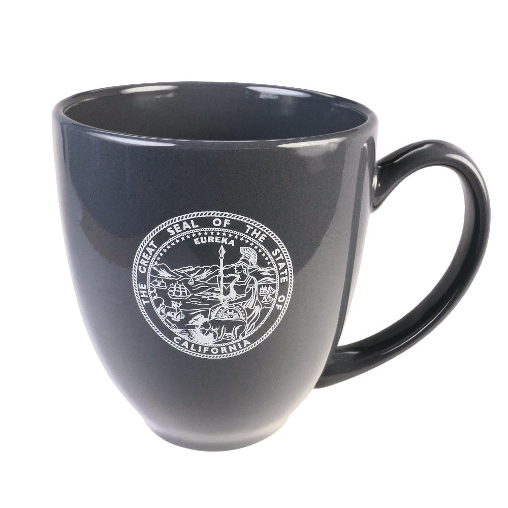 California State Bistro Mug | Charcoal - 1